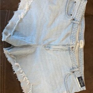 Abercrombie & Fitch Light Wash Jean Shorts